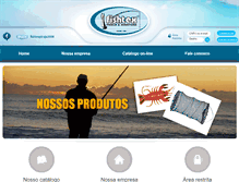 Tablet Screenshot of fishtex.com.br
